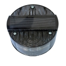 Rücklicht komplett, BSKL Ø120mm (grau), Simson S51, S70, KR51/2, SR50